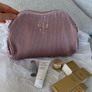 Cle de Peau luxury bag and skincare set
